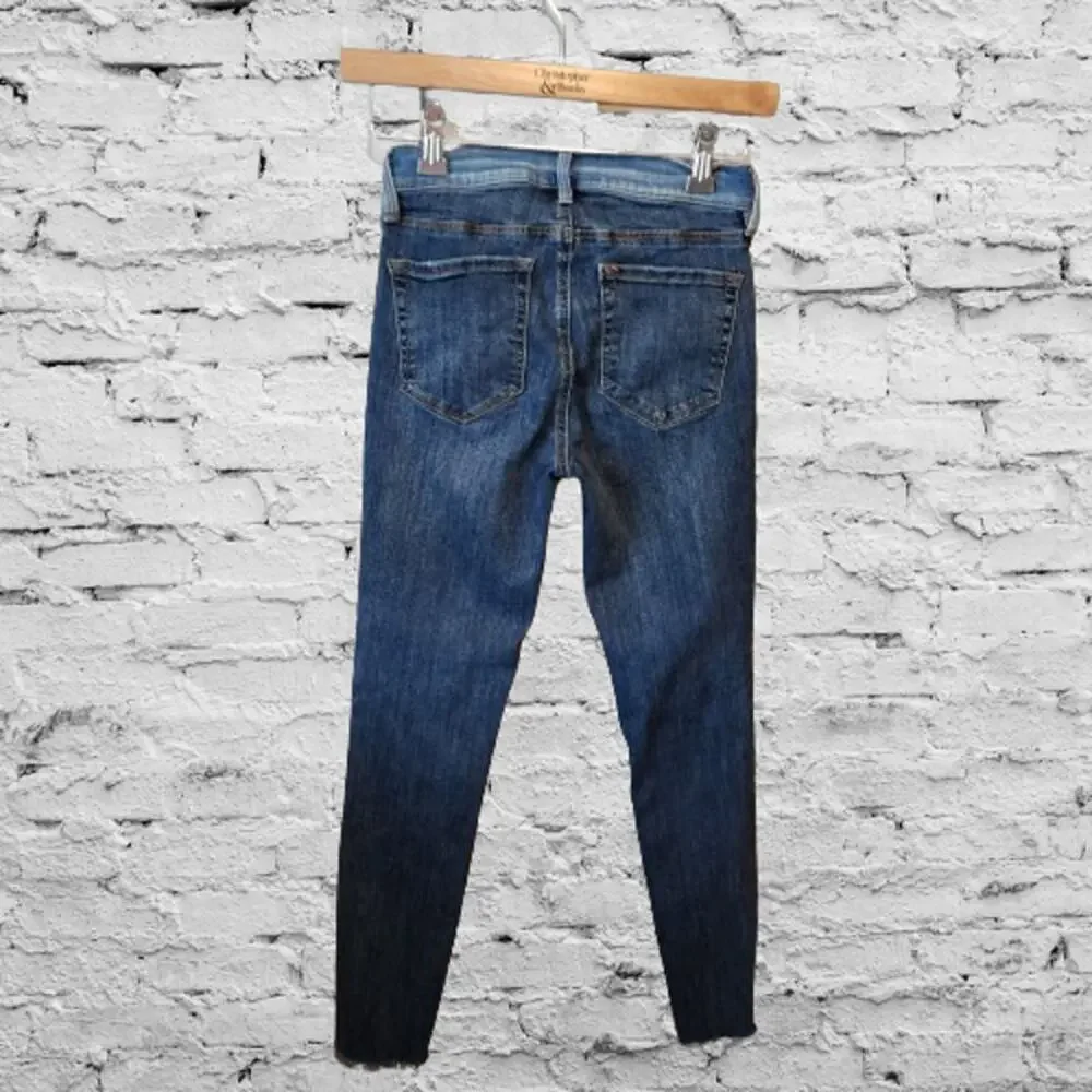 PacSun Two Panel Hi-Rise Ankle Jegging Blue Size 23